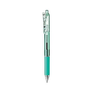 （まとめ） ぺんてる フィール ボールペン 0.7mm クリアグリーン軸 黒 【×50セット】