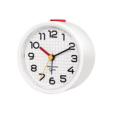 BHS GENE ALARM CLOCK Bayer Alarm RO バウハウスジーン アラームクロック バイヤーアラーム ラウンド DCL-007/DCL-008 置時計 目覚まし時計