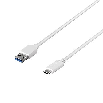 バッファロー（サプライ） USB3.2 Gen1 ケーブル A-C 2m ホワイト BU3AC20WH