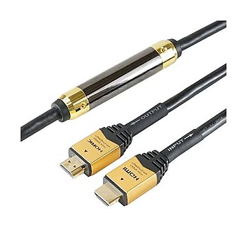 ホーリック イコライザー付き HDMIケーブル 20m ゴールド HDM200-593GD