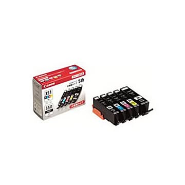 純正品 Canon キャノン インクカートリッジ/トナーカートリッジ BCI-351XL+350XL/5MP 5色入り
