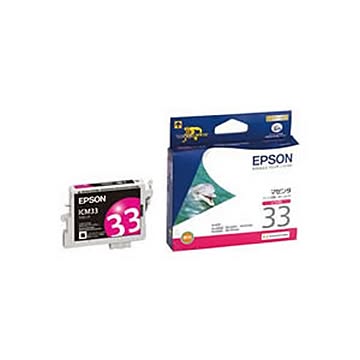 【業務用5セット】【純正品】 EPSON エプソン インクカートリッジ/トナーカートリッジ 【ICM33 M マゼンタ】 ×5セット