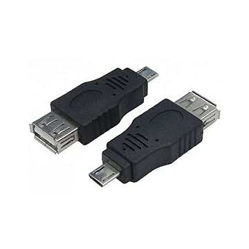 変換名人 変換プラグ USB A(メス)→microUSB(オス) USBAB-MCA