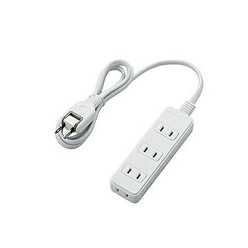 エレコム 電源タップ(雷ガード付き) T-KS02-2410WH 管理No. 4953103319226