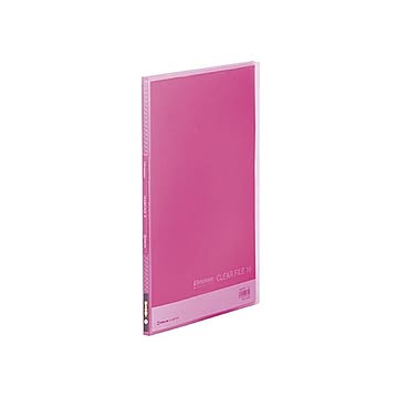 （まとめ） キングジム シンプリーズ クリアーファイル A4タテ型 10ポケット ピンク 【×30セット】