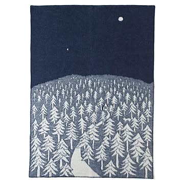 KLIPPAN クリッパン ウールブランケット　HOUSE IN THE FOREST  シングル　　ミナ ペルホネン   正規取扱店