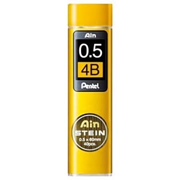 （まとめ） ぺんてる シャープ SHARP替芯 アイン シュタイン 0.5mm 4B C275-4B 1個（40本） 【×30セット】