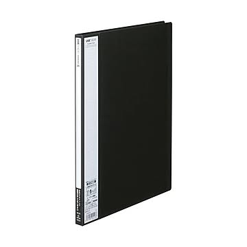 まとめキングジム ユーズナブルクリアーファイル A4タテ 20ポケット 背幅15mm 黒 133USクロ 1冊 ×30セット