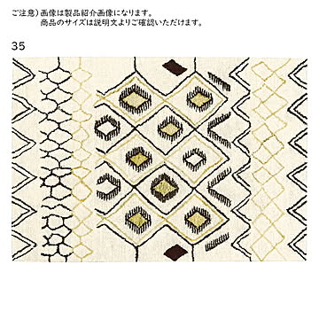 ラグ ヌーベ インド製 130x190cm プレーベル