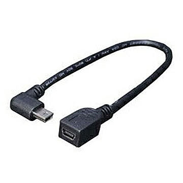 変換名人　USBmini L型ケーブル延長20(左L)　USBM-CA20LL 管理No. 4571284882324