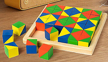 【在庫限り】 積み木 36個入り 知育玩具 木製玩具 木のおもちゃ パズル 積木  木製パズル 木のパズル 模様づくり おもちゃ 知育 遊び 学べる 3歳 4歳 5歳 6歳 子供 キッズ 誕生日