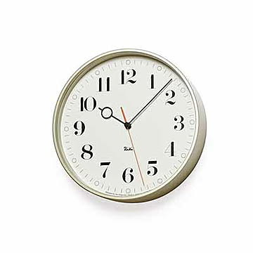 Lemnos レムノス RIKI RING CLOCK リキ リング クロック WR20-05 音がしない スイープムーブメント スイープセコンド 掛時計 掛け時計 ウォールクロック 壁掛け時計