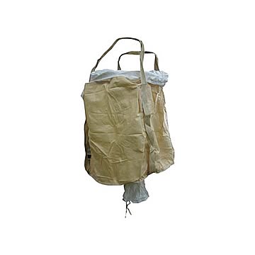 （まとめ）ユタカメイク フレコンバック排出口有り1100φ×1050H W-61 1枚【×2セット】