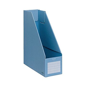 (まとめ) コクヨ ファイルボックスS A4タテ 背幅102mm 青 フ-E450B 1冊  【×30セット】