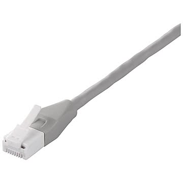 バッファロー ツメ折れないCat6 LANケーブル やわらか 15m ライトグレー BL6TNY150LG