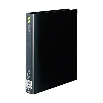 （まとめ）コクヨ リングファイル(K2) A4タテ2穴 240枚収容 背幅39mm 黒 K2フ-C430D 1冊 【×20セット】