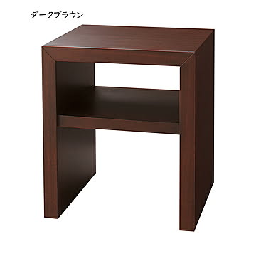 サイドテーブル 完成品 BA-30 幅400x奥行350x高さ450mm 桜屋工業