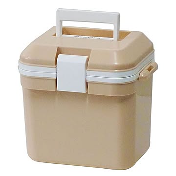 クーラーボックス 7L モンタナ ベージュ コンパクト 肩ベルト付き ふた付き アウトドア レジャー キャンプ バーベキュー