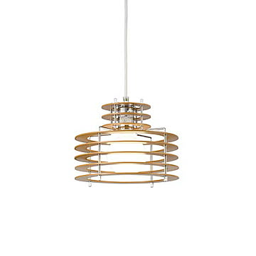 WOODEN RINGS 8 (S) 木製リングス8 S (白熱球付属) シーリングライト シーリングランプ 天井照明 LED対応 E26 100W×1灯