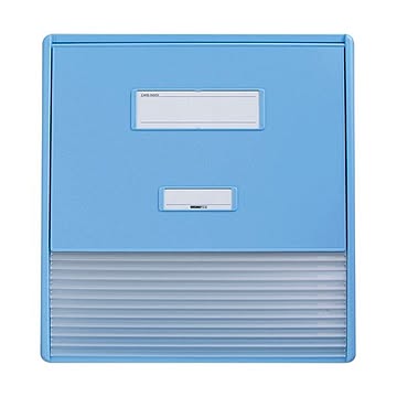 リヒトラブ カラーカードインデックスA3A4タテ2面11ポケット ブルー HC113C-2 1冊