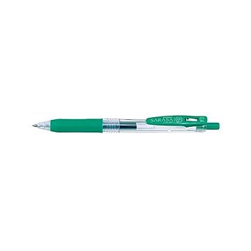 （まとめ） ゼブラ サラサクリップ ボールペン 0.4mm 緑 【×50セット】