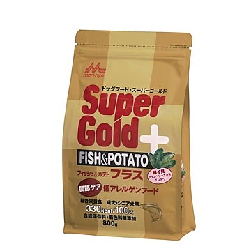 ドッグフード ペットフード 森乳サンワールド スーパーゴールド フィッシュ＆ポテトプラス 関節ケア 800g ペット用品