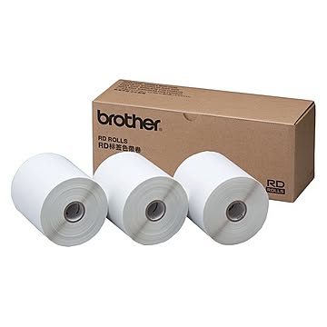 ブラザー工業 TD-4000/4100N用プレカット紙ラベル 3本パック RD-S03J1