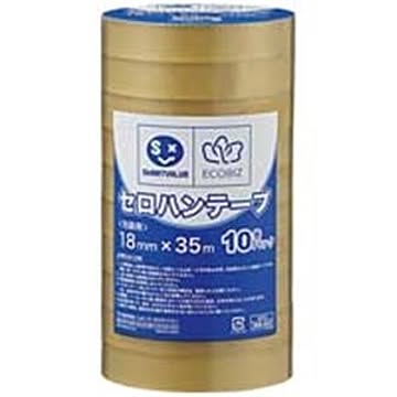 ジョインテックス セロハンテープ18mm×35m200巻 B639J-200