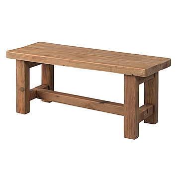 組立式ベンチ 東谷 アルテ WE-886 幅110x奥行40x高さ45cm