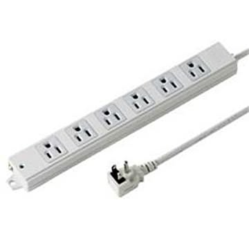 サンワサプライ 工事物件タップ（6個口・3m） TAP-K6NL-3