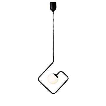 INTERFORM インターフォルム Chemin 1 シュマン 1 ペンダントライト (LED球付属) LT-4456 ペンダントランプ 吊下げ照明 天井照明 1灯 白熱球対応 40W相当×1