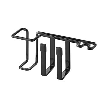 tower タワー (山崎実業) フィルムフックペット用歯磨きセットホルダー Self-Adhesive Pet Toothbrush Set Holder ペット用品 洗面台収納 歯ブラシ 水回り