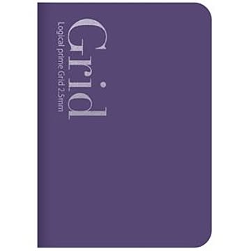 （まとめ） ロジカルプライムノート グリッド2.5 B6／2.5mm方眼／120枚 NB601-13【×5セット】