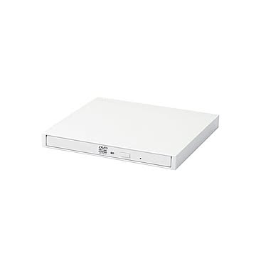 エレコム ポータブルDVDドライブ/USB3.2（Gen1）/M-DISC対応/オールインワンソフト付/Type-Cケーブル付/ホワイト LDR-PML8U3CVWH