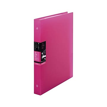 （まとめ） キングジム TEFRENU バインダーノート B5（26穴） ワイド ピンク 【×10セット】