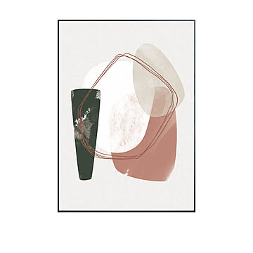 ART abstract アートポスター（フレーム付き） m13080