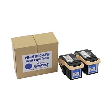 トナーカートリッジPR-L9110C-13W 汎用品 シアン 1箱2個