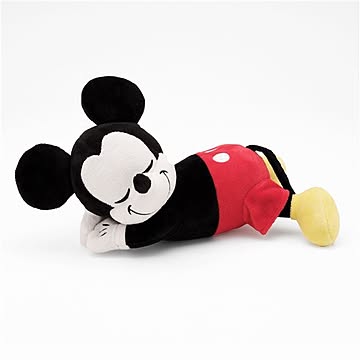 【Disney ディズニー】 ミニ 添い寝枕/ピロー 【ミッキー】 幅28cm 洗える ポリエステル 〔ベッドルーム 寝室〕