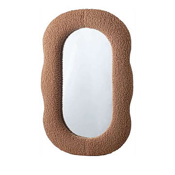 壁掛けミラー『Fabric Frame Mirror』