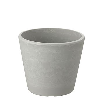 丸型 植木鉢/プランター 14型 ホワイト 3個組 約直径14cm 軽量 リッチェル ボタニー ラウンドポット 〔園芸用品〕