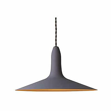 ARTWORKSTUDIO シンバル ペンダントライト LED電球付 グレー AW-0534
