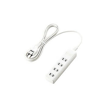 エレコム 雷ガードタップ T-K1A-2425WH 管理No. 4953103457003