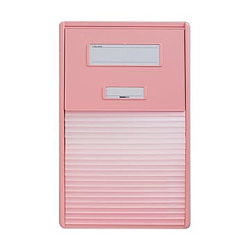 リヒトラブ カラーカードインデックスA4 21ポケット ピンク HC112C-4 1冊
