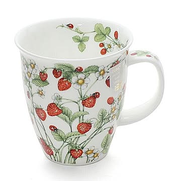 ダヌーン マグ NEVIS イチゴ畑 WILD FRUITS STRAWBERRY Dunoon Mug