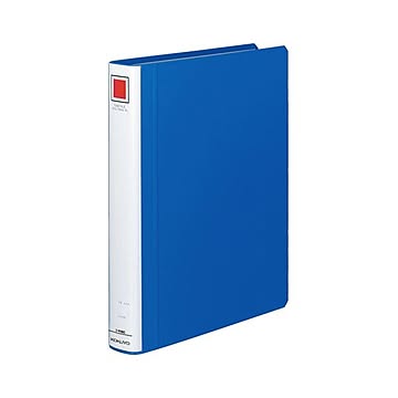 コクヨ チューブファイル(エコツインR)A4タテ 300枚収容 30mmとじ 背幅45mm 青 フ-RT630B 1セット(10冊)