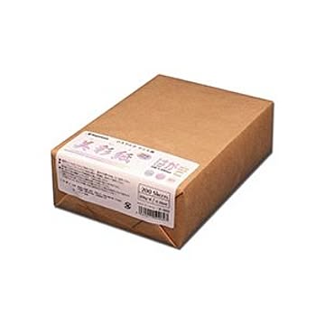 （まとめ） 長門屋商店 OAマルチケント紙 美彩紙 はがきサイズ ナ-969 1パック（200枚） 【×5セット】