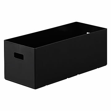 tower タワー (山崎実業) 蓋付き収納ボックスワゴン用追加ボックス S 隙間 スタッキング クローゼット キッチン ケーブルボックス ストック収納 ランドリー パントリー おもちゃ 子ども 防災