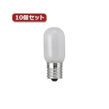 （まとめ）YAZAWA ナツメ球 E12 5W 白 2個パック10個セット 1CT2PX10【×5セット】
