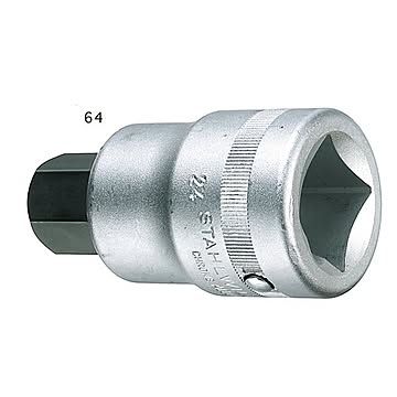 STAHLWILLE（スタビレー） 64-27 （1"SQ）インヘックスソケット （06050027）