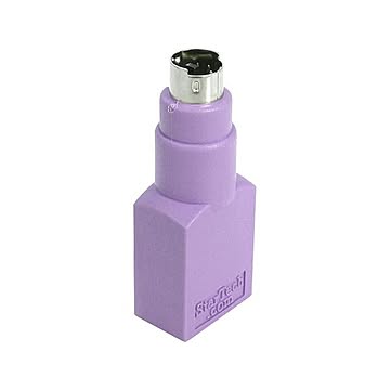 （まとめ）StarTech USBキーボード対応USB-PS/2変換アダプタ USB A(メス)-PS/2(オス) GC46FMKEY 1個【×10セット】